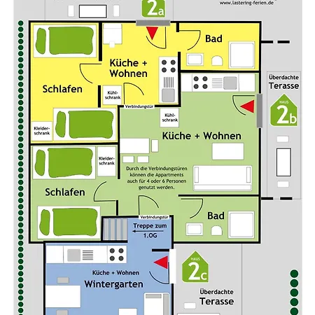 Birkenhain 2c - Lastering Ferienhaeuser & Appartement *